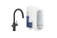 Grohe blue home c noir extractible 