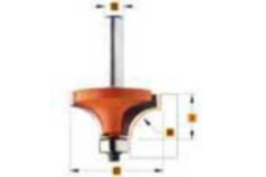 Fraise pour quart de ronde sans plats  r=2