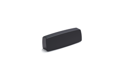 Poignée straight ea96 l105 zamac noir mat 