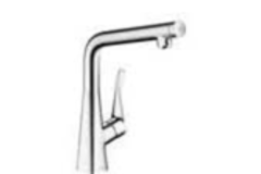 Hansgrohe Metris Select mitigeurpivotant chrome  