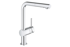 GROHE MINTA L CHROOM UITTREKBAAR