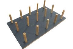Modulo set frontlade antislip+stokkenset eik k9082 824 x 472 x 15 mm