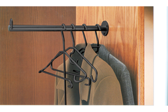 Houder l.30cm stang vast antraciet