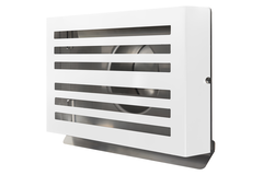Paneir beta jalousie inox/blanc d.150mm 