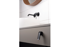 Knop LUV L51.2 zamak geborsteld nikkel