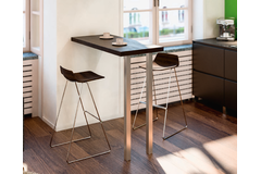 Pied capri 50 inox look h:1100mm 50x50mm  