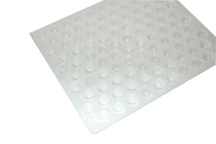 Amortisseur autocollant transparent 10x3mm 