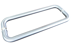 Béquille porte forme-u 300mm inox + fixations 