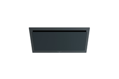 Novy Vision 120 cm noir verre hotte murale recirc 