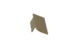 Embout gauche en L- bronze 