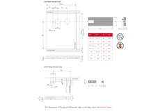 Link A262 compas d'abattant finition alu gris 