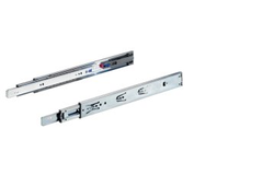 Coulisse à billes KA 4532 Push to open, montage latéral, dimensions (H x l) 46 x 12,7 mm, 650