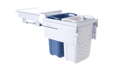 Hailo Laundry Carrier k.45 2x33l blanc 