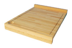 Planche à découper deluxe hêtre 630 x 450mm  