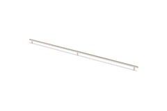 Poignée barre Salvia, entraxe de perçages 640, L 1340 mm, H 35 mm, ø 12 mm, Inox brossé