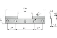 Profilé pour suspendre double Traser 6  