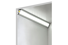Profilé Led corner10 c/u1 3000 anodisé 