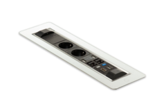 Versaturn b-f verre blanc 3 prises +2 charg. usb   avec câble 2000mm