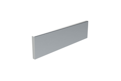 103 mm Alu-Front, 230,0cm breed, Geanodiseerd aluminium