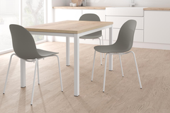 Table ext. Toy 100x60 anthra-verre anthracite 