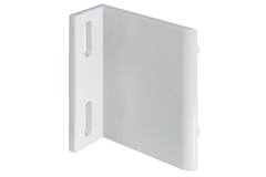 Équerre de paroi arrière 260.12 plastique blanc