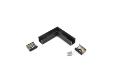 Led profilé d'angle 90° smarT10 noir anodisé 