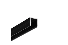 Profilé led Smart16 BC3/U4 2000 noir anodisé 