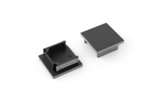 Embout profilé led Smart16 noir 
