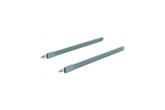 Kit tringle longitudinale ArciTech / 550 mm, anthracite, à gauche et à droite