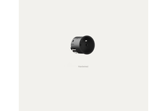 Rond 2.0 - unifit prise nl-d noir 