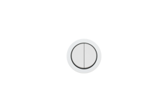 Rond 2.0 - multifit interrupteur doubleblanc alu bord étroit