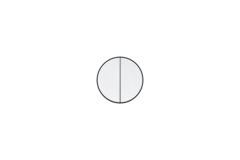 Rond 2.0 - backfit no/nc 2x b.pouss. blanc basic 