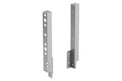 Set achterwandverbinder ArciTech  250 mm, zilver, links en rechts