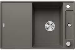 Blanco Axia III 45 S-F vulkaangrijs automatische bediening