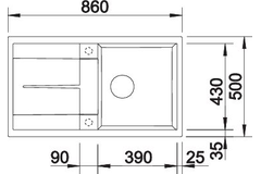 Metra 5 S sgr PDII blanc man.  