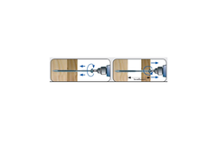 Vis d'ajustage 6x100 TP TZD zinguée bois-bois 